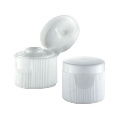 재활용 가능한 직선 플라스틱 플립 캡 실린더 디자인 및 무료 샘플 18mm 흰색