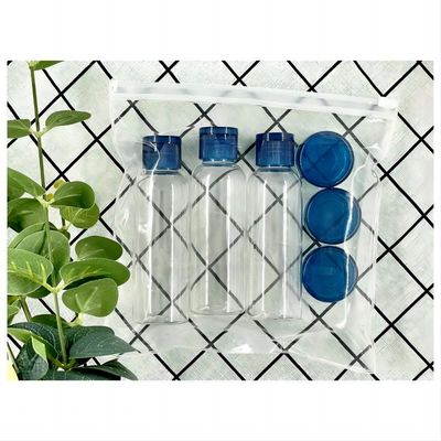 개인 관리용 여행 키트 100ml PET 플라스틱 병과 10ml 크림 병