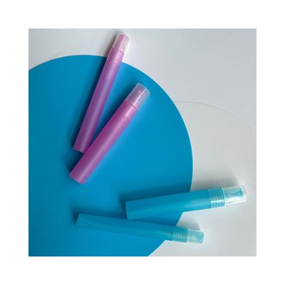 몸소 재료 PP 5ml 8ml 10ml 다채로운 휴대용 빈 재충전 향수 병 스프레이