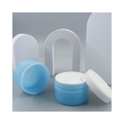 표본은 무료로 제공됩니다. 15ml 두층 플라스틱 용기 뚜?? 이 있는 PP 플라스틱 얼굴 크림