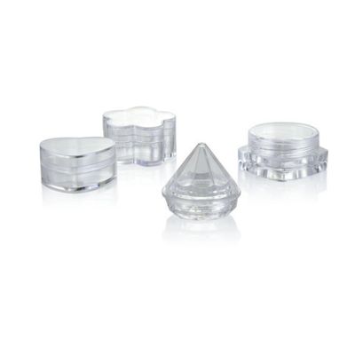 PS 재료 둥근 모양 4ml 눈 그림자와 눈 크림을 위한 빈 화장품 용기