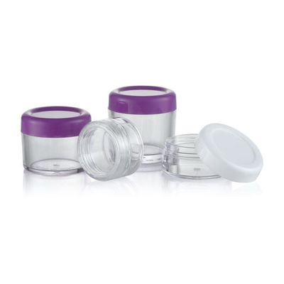 스탬핑 인쇄 처리 20ml 선명한 플라스틱 아크릴 화장품 크림 잔 포장