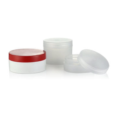 30ml 50ml 70ml 화장품 패키지 선명한 앰버 검은 PP 플라스틱 크림 병과 플라스틱 뚜??