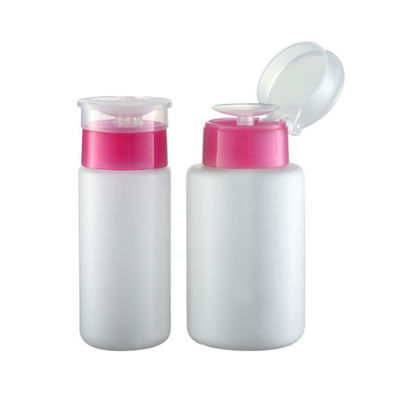 높은 OEM / ODM 100ml/180ml 손톱 롤러 제거자 프레스 펌프 플립 톱 커버로 플라스틱 병