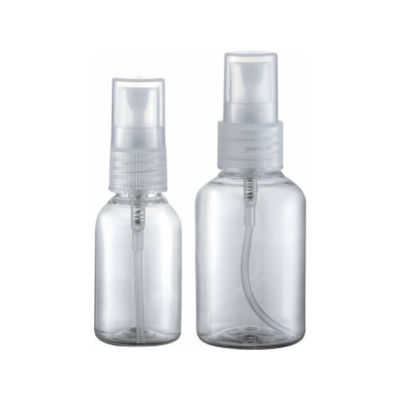 산업용 화장품 맑은 PET 병 30ml 50ml 얇은 안개 스프레이어 및 사용자 지정 색상