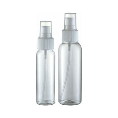 60ml 120ml 둥근 스프레이 펌프 병 2oz 투명한 플라스틱 PET 스프레이 펌프 병