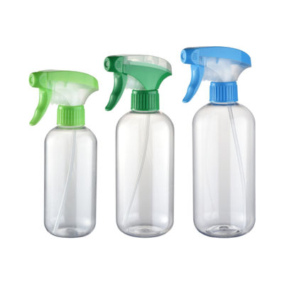 300ml 400ml 500ml PET 플라스틱 스프레이 총 트리거 스프레이어 병 160Z 재충전 스프레이 병