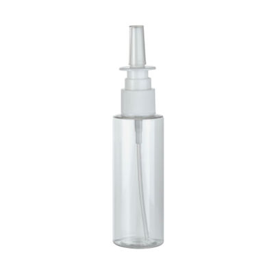 투명한 노즐 스프레이어 PET 플라스틱 병 60ml 용량 개인 관리 제품