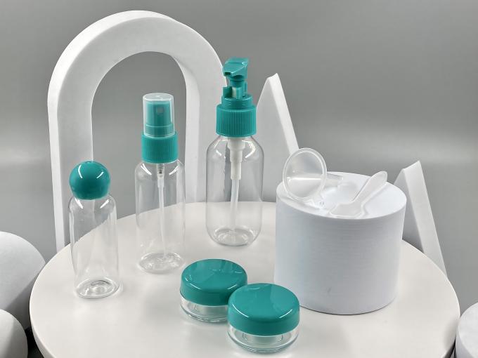 30ml 50ml 80ml 펌프 스프레이어 또는 나사 캡과 10ml 크림 병과 함께 PET 플라스틱 병 2