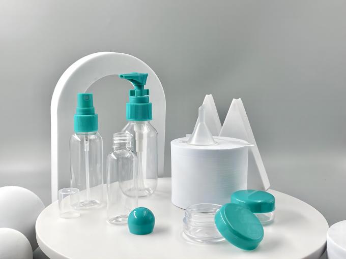 30ml 50ml 80ml 펌프 스프레이어 또는 나사 캡과 10ml 크림 병과 함께 PET 플라스틱 병 3