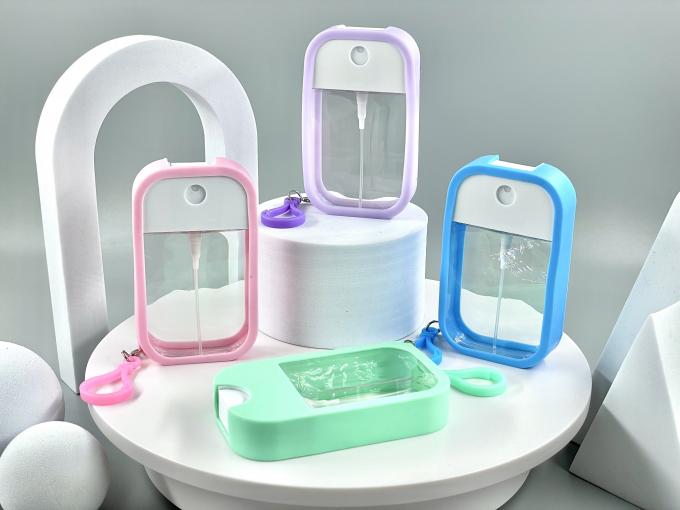 50ml PETG 플라스틱 재충전 신용 카드 향수 원자화 병 0