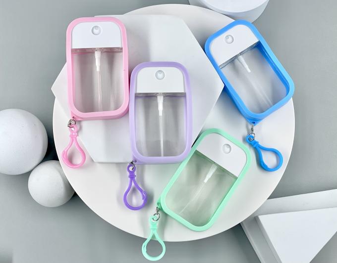 50ml PETG 플라스틱 재충전 신용 카드 향수 원자화 병 2