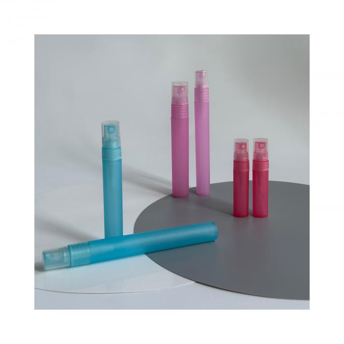 몸소 재료 PP 5ml 8ml 10ml 다채로운 휴대용 빈 재충전 향수 병 스프레이 5
