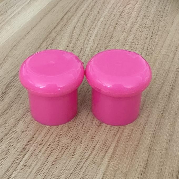 셀프 시일링 링 24mm 28mm 소스용 플라스틱 플립 톱 병 캡 주문 받아 1