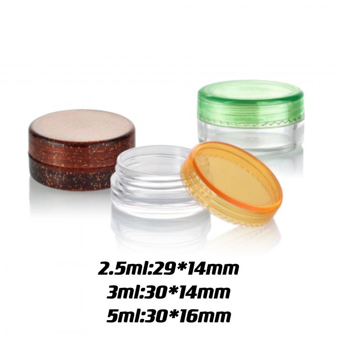 샘플 제공 무료 10ml 15ml 화장품 용기 PET 플라스틱 크림 병 1