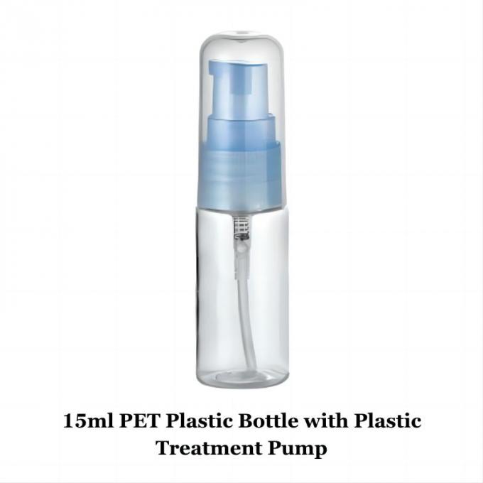 15ml 30ml 40ml 50ml 60ml 펌프 스프레이어 또는 플라스틱 캡이 있는 PET 플라스틱 병 0