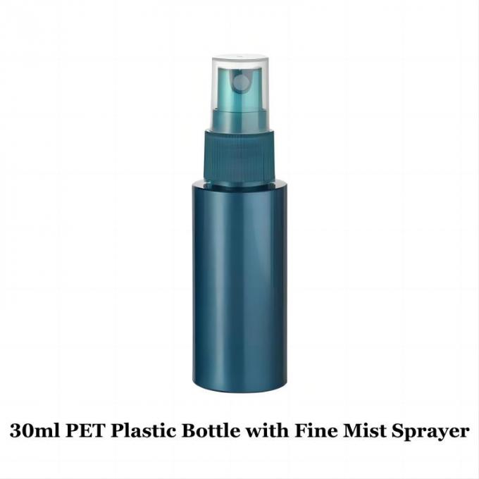 15ml 30ml 40ml 50ml 60ml 펌프 스프레이어 또는 플라스틱 캡이 있는 PET 플라스틱 병 1