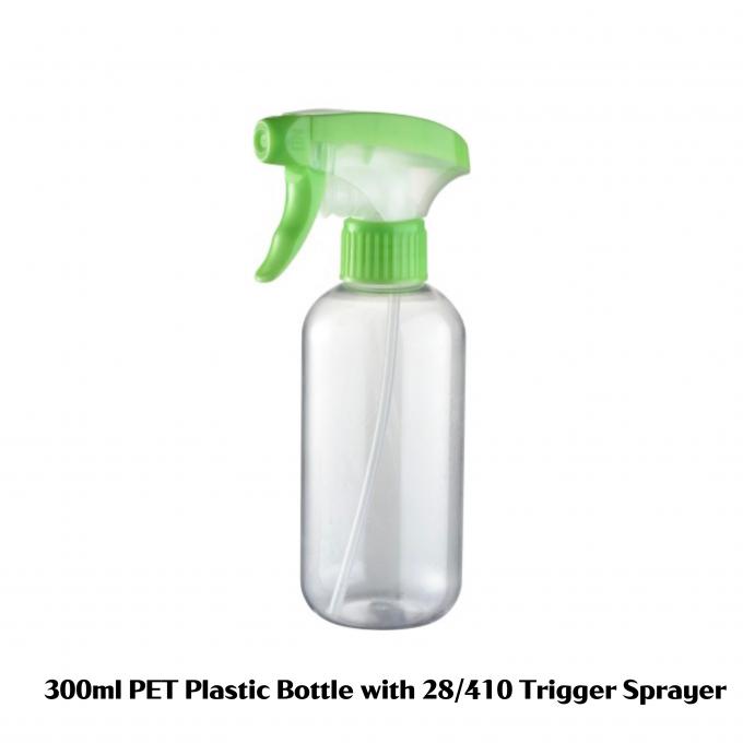 300ml 트리거 스프레이어 병 10oz 플라스틱 병 살균제 병 표면 처리 0