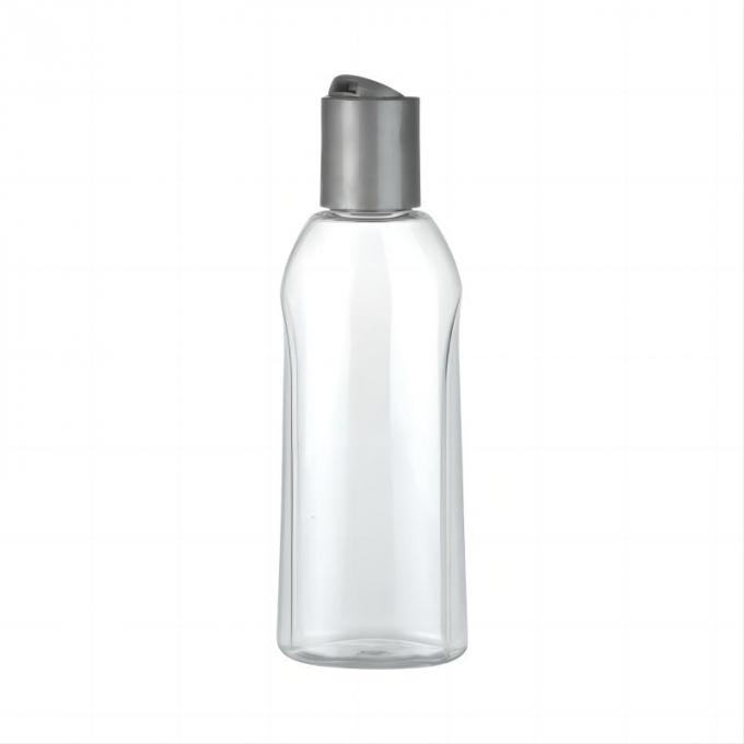 샴푸 샤워 젤 로션 에센스를 위한 플라스틱 펌프 스프레이어 캡과 함께 80ml PET 플라스틱 병 0