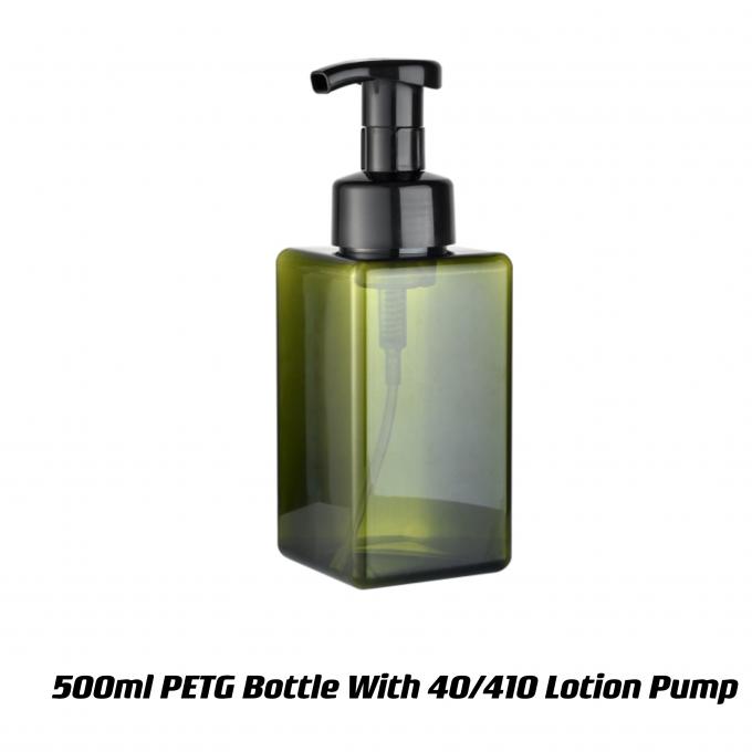 450ml PETG 병과 펌프 스프레이어로 포장 게임을 업그레이드하십시오. 1