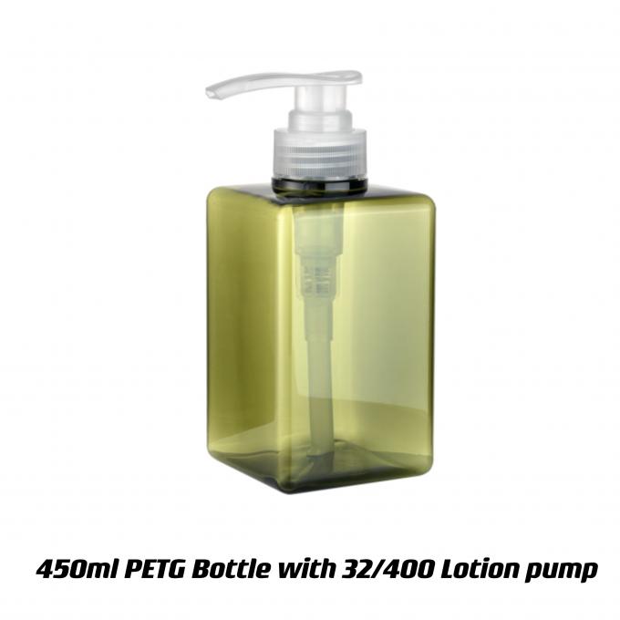 450ml PETG 병과 펌프 스프레이어로 포장 게임을 업그레이드하십시오. 0