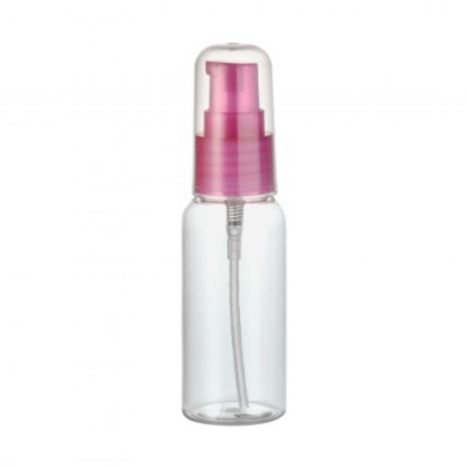 산업용 개인용 화장품 60ml 둥근 병 20/410 플립 톱 캡과 PET 물질 3